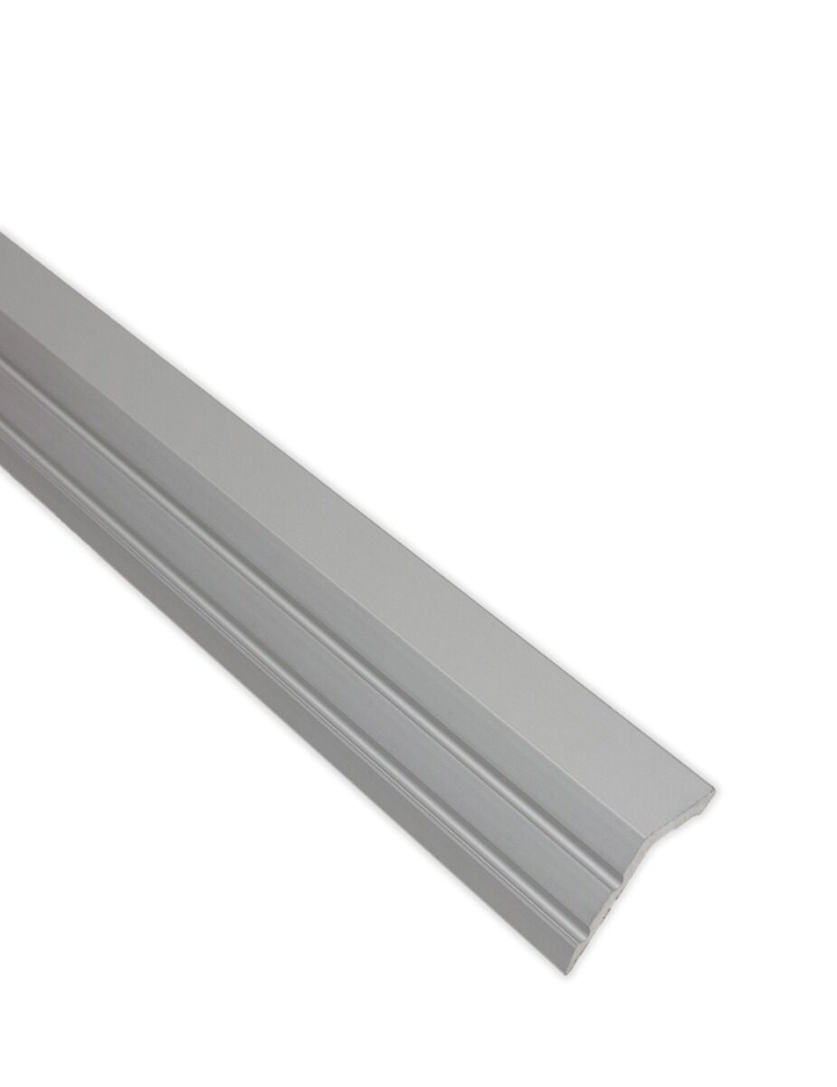 Silver ramp door bar long