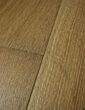 Brushed dark wood flooring joint