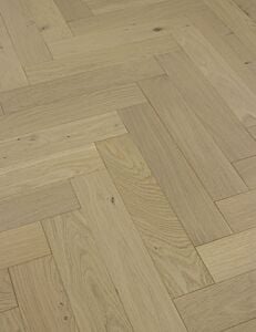 Havana Smoked White Oiled herringbone engineered oak flooring