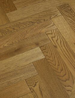 Brown Parquet Oak Floor