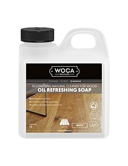 Woca Oil Refreshing Soap White 1L for Oiled Wood Floors